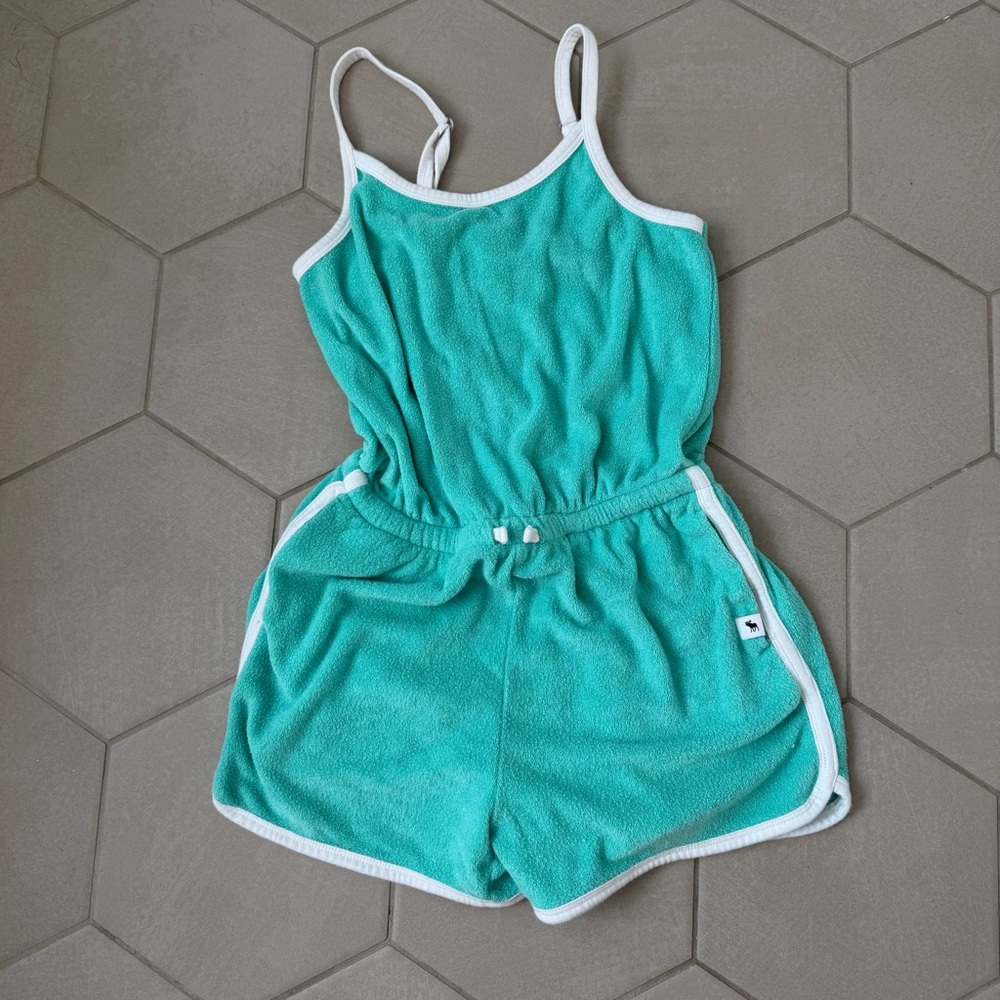 Kids Teal Romper